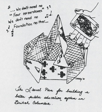 "We don't need no education..." Leah Kelley, 2001 (Pink Floyd Brick in the Wall Parody)