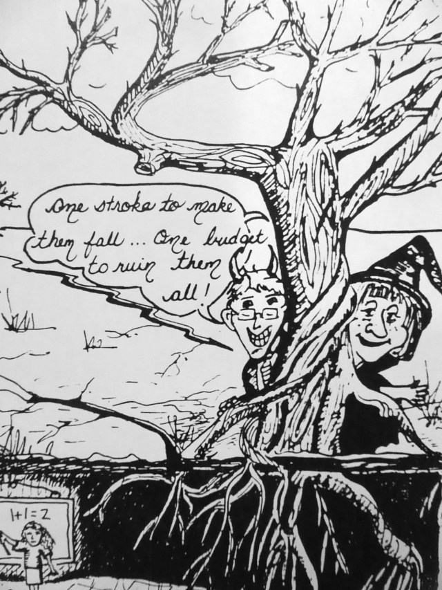 "Clark and Campbell in Isengard") Leah Kelley, 2002 