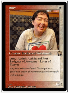 Amy Sequenzia: Magic Card