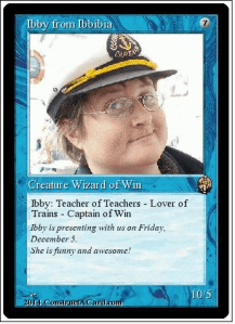 Ibby Grace: Magic Card