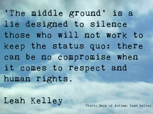 The Middle Ground is a Lie